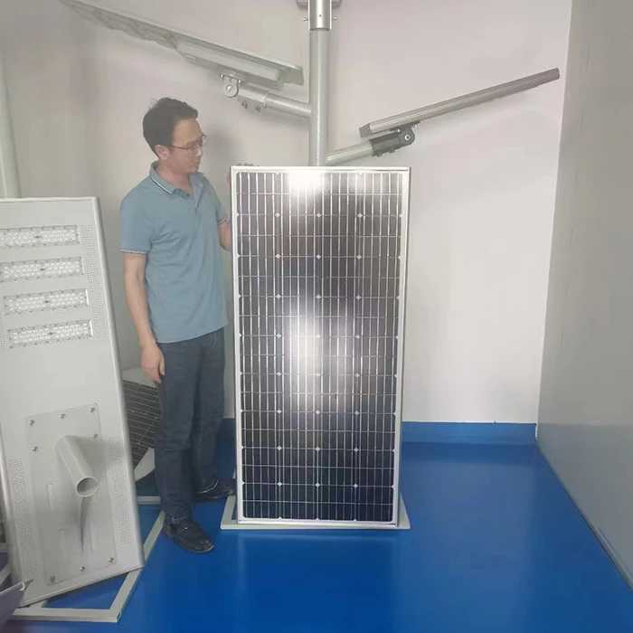 Solar led street light