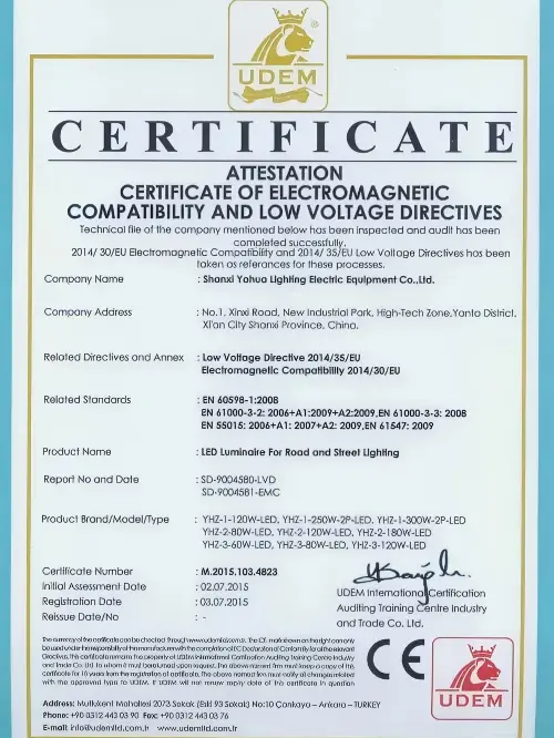 LED street light CE-Yahua lighting.webp