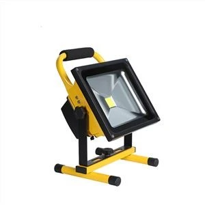 IP65 قابل حمل قابل شارژ LED Flood Light 30w با کابل شارژ AC